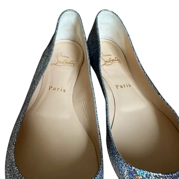 Christian Louboutin Ballalla Pigalle flats Hologram - Picture 8 of 10
